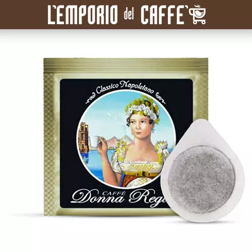 Caffè Donna Regina Miscela Classica Napoletano 150 Cialde filtro carta Ese 44mm