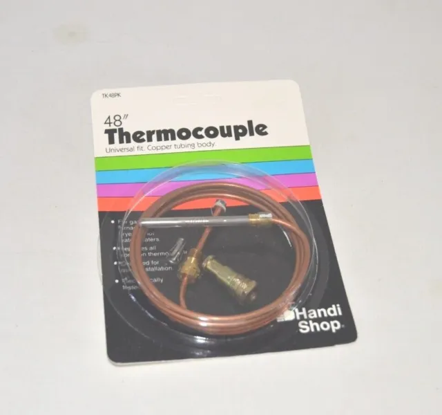 Handi Shop Thermocouple 48" Snap Fit Universal TK48PK