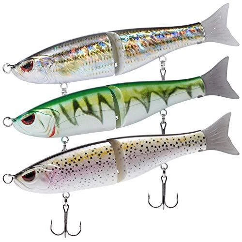 Bassdash SwiShad Glide Appâts articulés Swibait Bass Brochet Sauon Bassdash SwiShad Glide Appâts articulés Swibait Bass Brochet Sauon