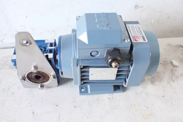 ABB 3 Phase Gearmotor 1380rpm 0.18kW --  GWA Industries 15:1 Ratio TNRV030