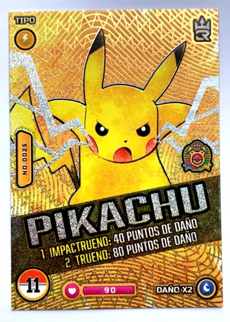 CARD POKEMON MASTER JOURNEYS Foil 3R #E11 PIKACHU Kanto TCG Peru Edition 2023