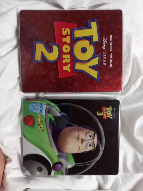 Toy Story 2 e 3 steelbook Blu Ray Limited Edition import Canada Future Shop