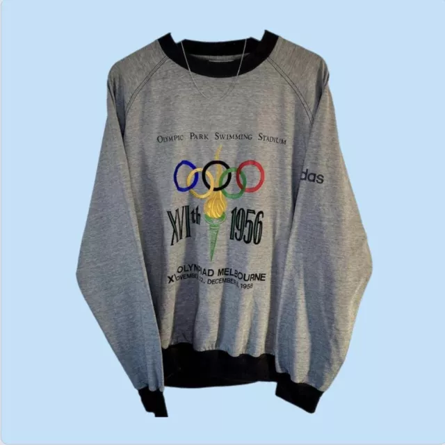 Vintage Adidas 1956 Olympics Sweatshirt L