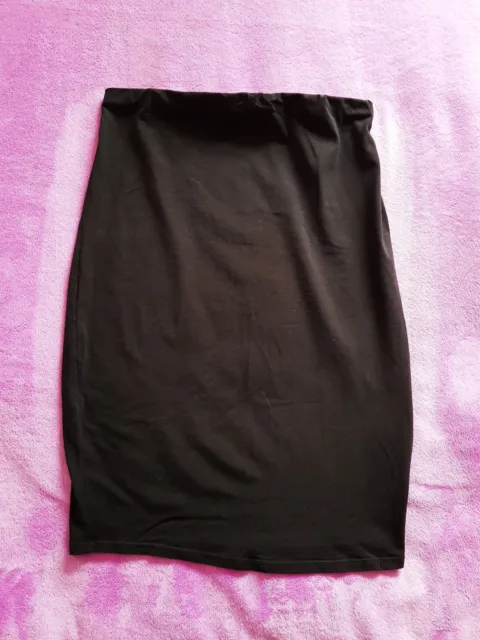 New Look maternity Size 12/EUR 40 stretchy pencil skirt - Black