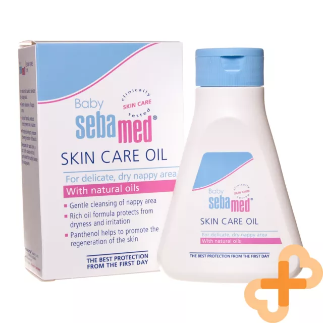 SEBAMED Bebé Natural Aceite para Piel Cuidado Delicado Seco Pañal Área 150 ML