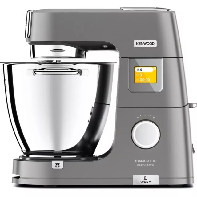 Kenwood KWL90.004SI Titanium Chef Patissier XL Küchenmaschine silber 1400 Watt