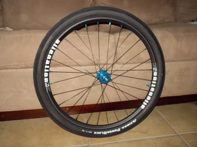 ONYX BMX RACE 24 Alienation front wheel complete Sapim spoke