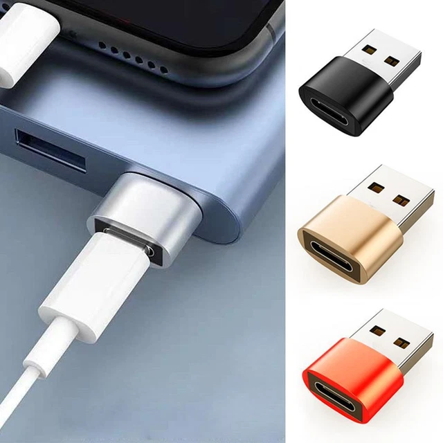 USB Type C Female to USB Type A Male Port Converter Adapter- to T1 USB-C