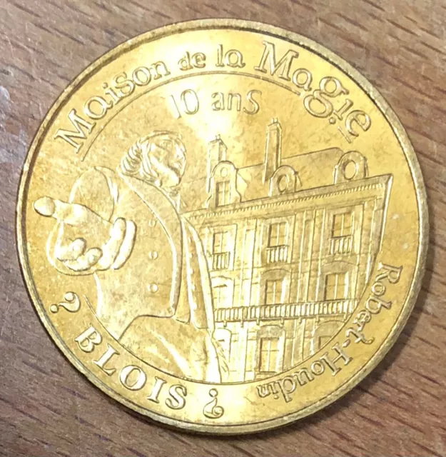 Mdp 2008 Blois Houdin Médaille Monnaie De Paris Jeton Touristique Medals Tokens