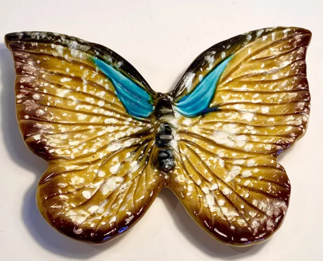 VGC NORLEANS retro MCM Butterfly trinket dish ashtray 24CM