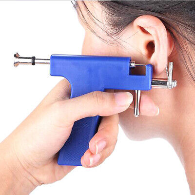 Kit de herramientas de perforación corporal nariz cuerpo ombligo pistola perforación joyería T`YB
