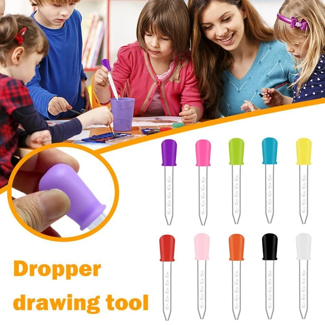 Silicone Dropper Plastic Liquid Dispenser Pipette Children Device} Baby C1C4