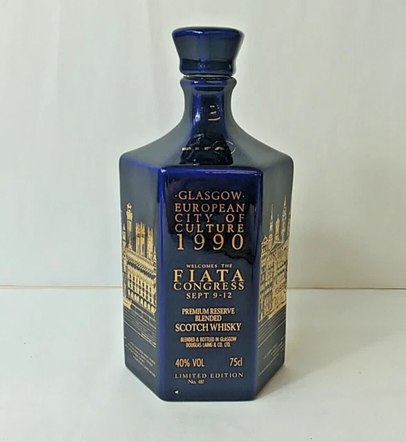 ウイスキー グラスゴー ヨーロピアン シティオブカルチャー 1990 陶器 GLASGOW EUROPEAN CITY CULTURE 1990 グラスゴー 陶器