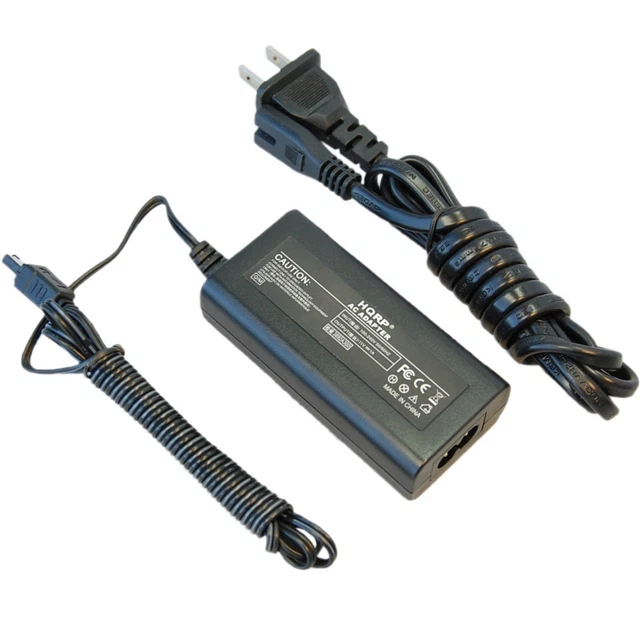 HQRP AC Adapter Charger for JVC Everio GR-D770 GR-D770U GR-DA30US GZ-MG20