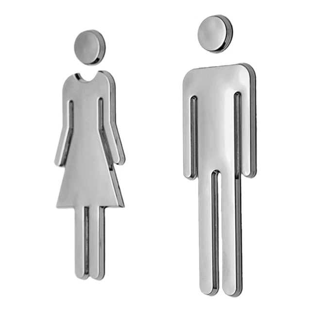 INSEGNA TARGA PORTA toilette segnaletica bagno numero civico uomo e