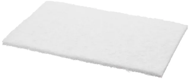 2x Single Scotch-Brite(TM) Light Cleansing Pad 7445 White Big 6x9 pad