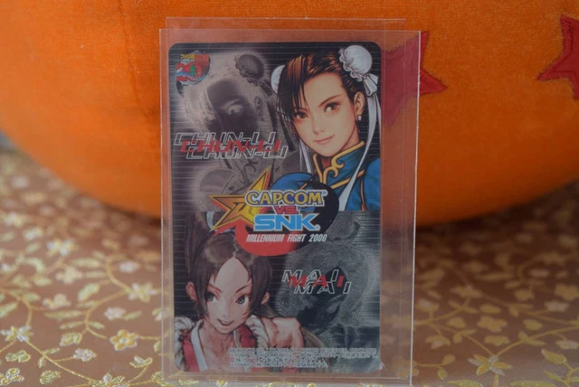 CAPCOM vs SNK Chun Li   Mai Shiranui Phone Card Teleca
