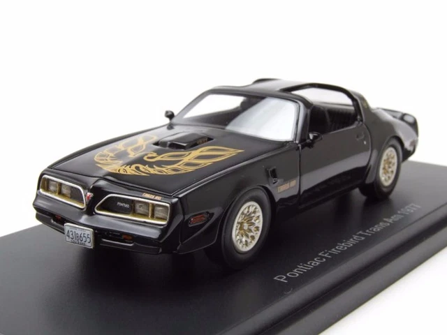 Modellino in miniatura Pontiac Firebird 1/64 Auto World Trans Am grigio
