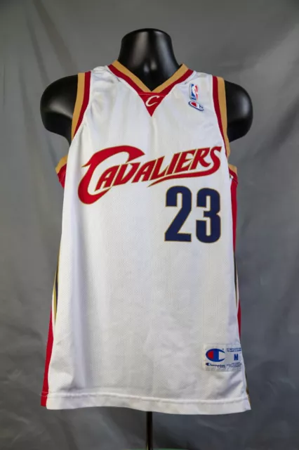 Lebron James Cleveland Cavaliers Basketball Jersey NBA Men's Medium Champion