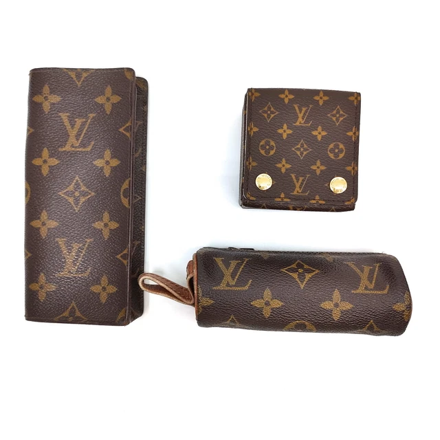 Louis Vuitton Accessories Pouch Bag 3pieces set Glasses Case Jewelry case 101888