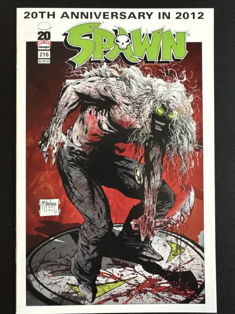 Spawn #216 Image Comics 1st Print Todd Mcfarlane 1992 Series Low Print Run NM
