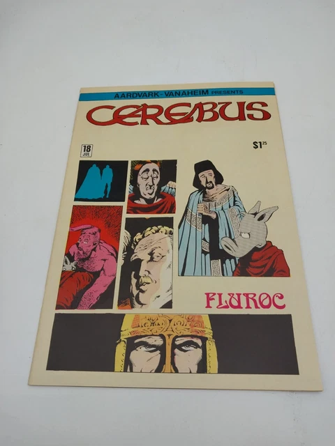 CEREBUS #18 The Aardvark-Vanaheim, Dave Sim, Comics July 1980