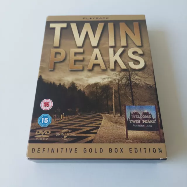 DVD VIDEO Twin Peaks Definitive Gold Box Edition