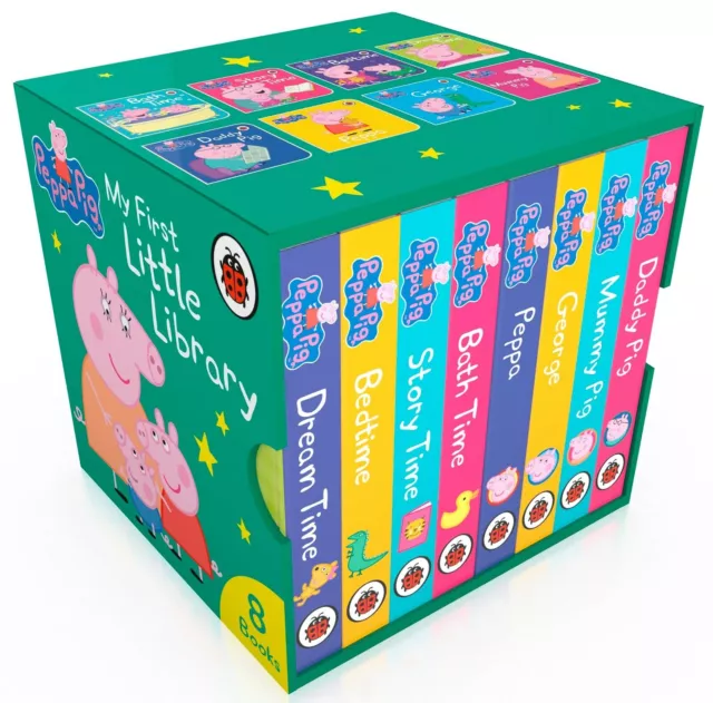 Peppa Pig My First Little Library 8 Books Collection | Ladybird NEW