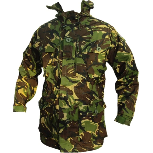 BRITISH ARMY DPM Smock Windproof Surplus Combat Field Jacket Camo