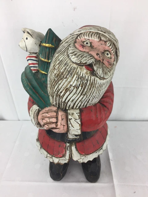 OFFSCH Feuerwehrmann Nussknacker Holzfigur - Traditionelle Weihnachtsdeko Für Tisch & Regal