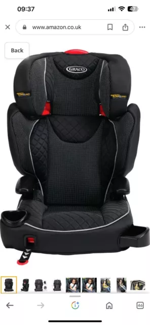 Graco Affix High Back Booster Seat (15-36kg) with Isofix Connectors
