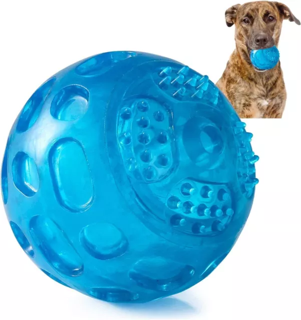 Pelotas De Juguete Para Perros Duraderas De 3,2 Pulgadas De Goma, Pelota Par...