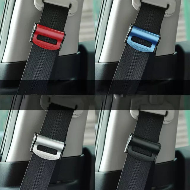 Auto Sicherheitsgurt Versteller Klemme Schnalle Clip silber/rot/blau/schwarz