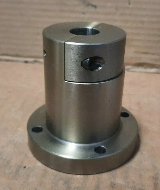 CUSTOM MACHINED SHAFT Collar With Flange Mount (See Pics For Dimensions