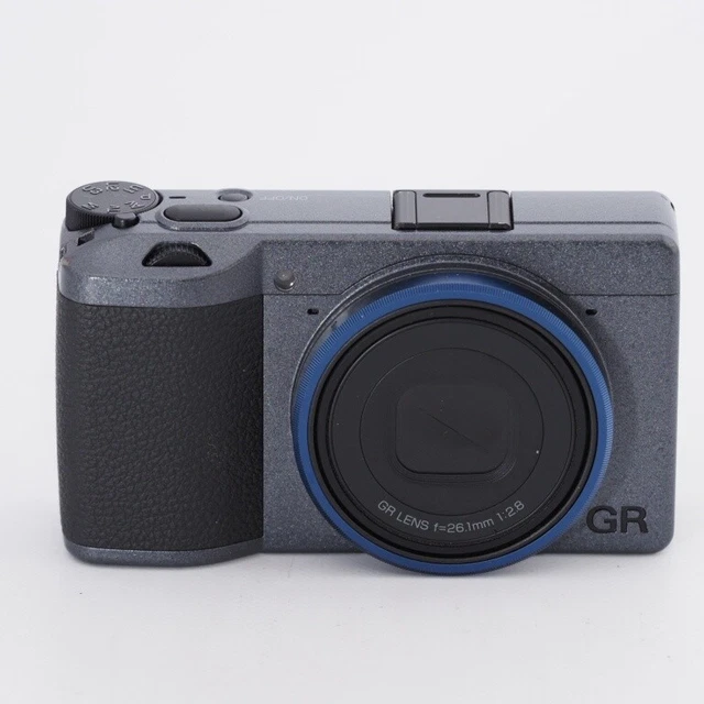 RICOH GR IIIX Urban Edition Metallic Gray Digital Camera Focal Length