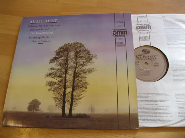 LP Schubert Sinfonie Nr.5 B-dur D 485 Otmar Suitner  Vinyl Eterna DDR 725 008