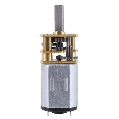 Yosoo Health Gear Micro Motore di riduzione della velocità DC 6V 10RPM Motoriduttore a Coppia Elevata con Motore del Cambio in Metallo 6V 10RPM 