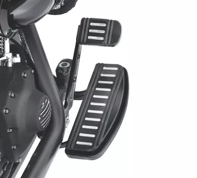 Genuine, Harley Davidson, Edge Cut Rider Footboard Insert Kit- Traditional Shape