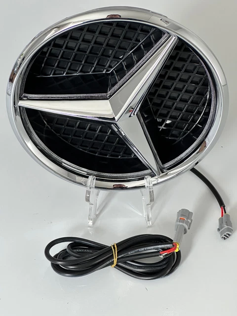 thumbnail image 2 of Genuine Mercedes-Benz Silver Star Emblem – W176 W205 W207 Front Grille Badge (A0008880060 / A0008171016) 2 of 3