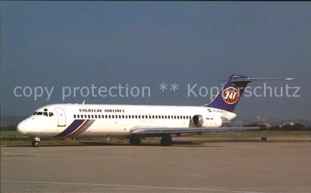 71797785 Flugzeuge_Zivil JAT - Yugoslav Airlines MCDonnell Douglas DC-9-32 YU-AJ