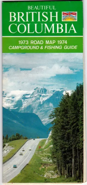 1973 British Columbia Camprground & Fishing Guide wdc1