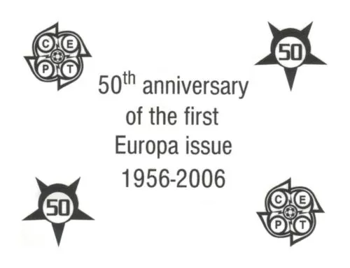 2005-6 50th anniversary of the first Europa CEPT stamps