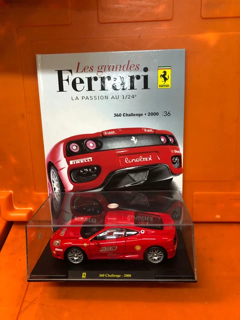 Modèle Réduit Ferrari F355 Berlinetta 1994 Échelle 1:24 - MP1 Le Grandi - Jaune - Occasion