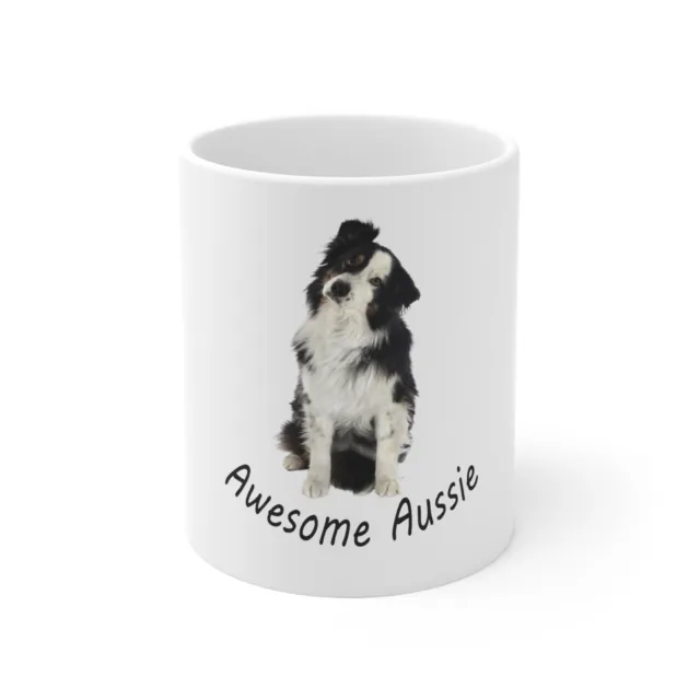 Australian Shepherd Mini Cute Dog Pet Gift Coffee Ceramic Mug 11oz