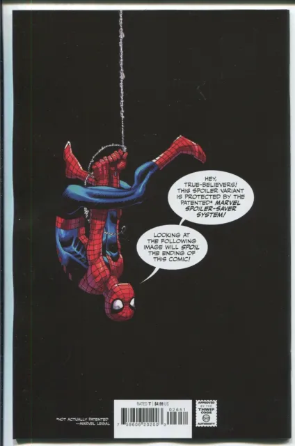 Amazing Spider-Man #26 - Spoiler Variant Cover - Marvel Comics/2023 2