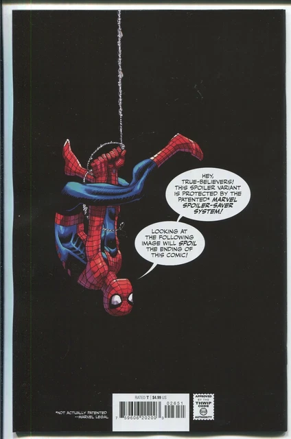 Amazing Spider-Man #26 - Spoiler Variant Cover - Marvel Comics/2023 2