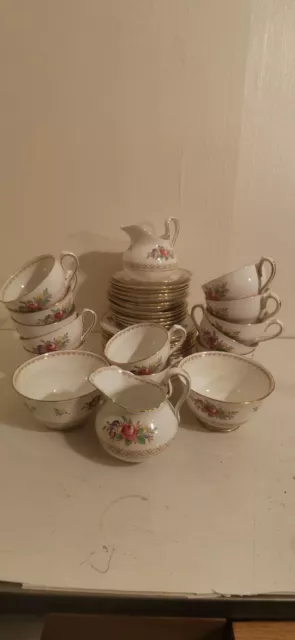 Emperor New Chelsea Staffs 12 Person Tea Set 40 Piece