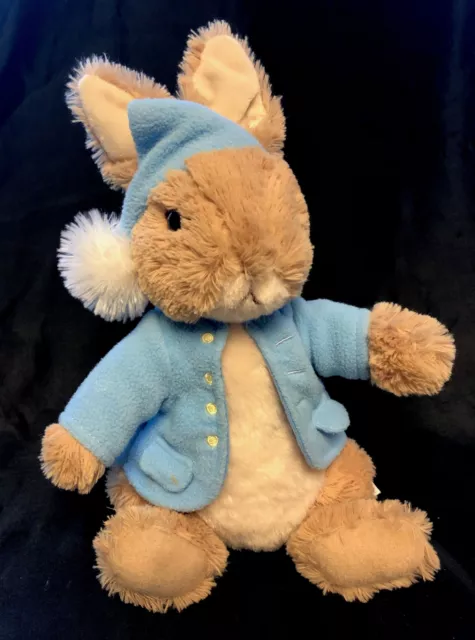 Gund PETER RABBIT Musical Light-Up Glow 10" Plush Beatrix Potter Baby Brahms