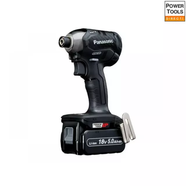 Panasonic EY76A1LJ Smart Brushless Impact Driver 18V 2 x 5.0Ah Li-ion