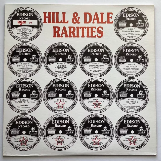 Varios artistas - Rarezas de Hill & Dale - IJRC 49 E/V+